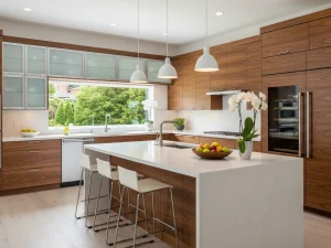 Walnut Kitchen Cabinets