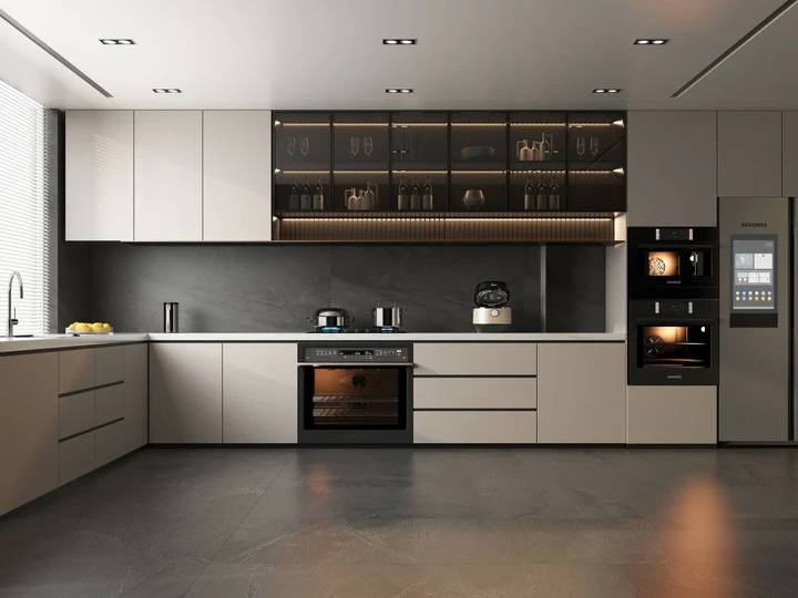 Sleek Kitchen Cabinets