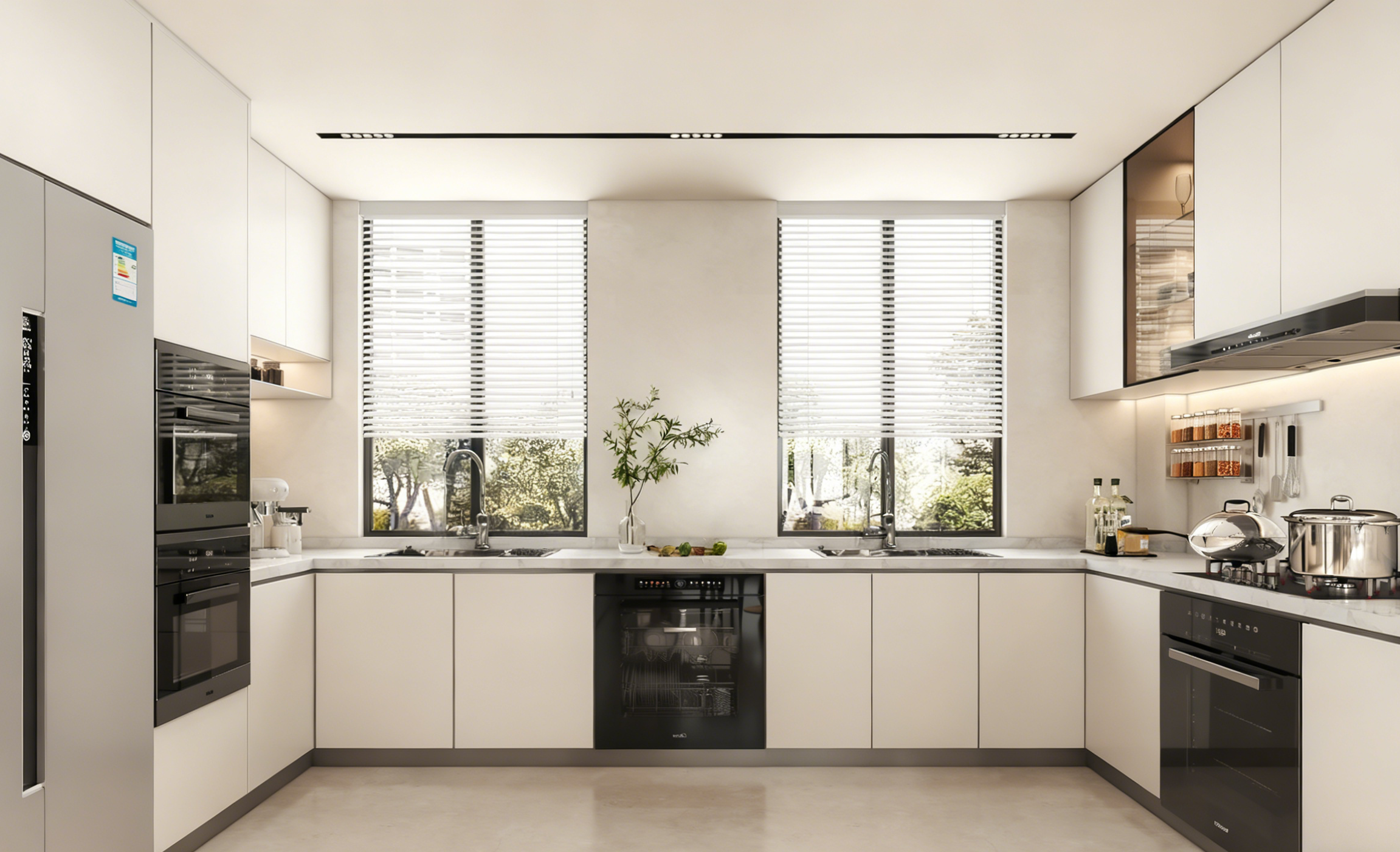 Cream Kitchen Cabinets