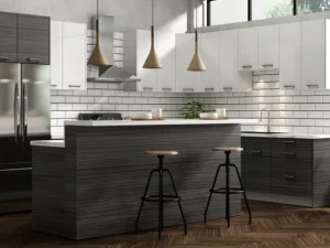 Modern Charcoal Cabinets