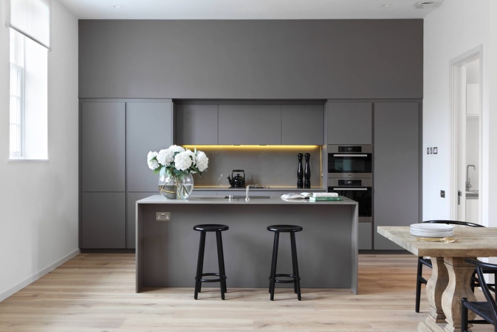 Modern Grey Cabinets