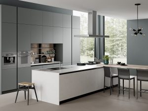 Lacquer Kitchen Cabinets