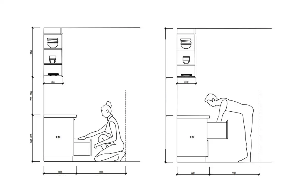 Modern kitchen cabinets