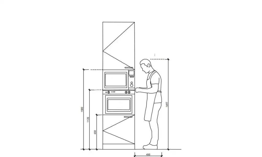 Modern kitchen cabinets
