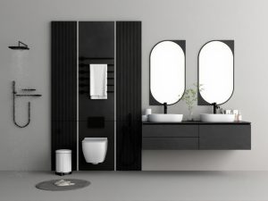Grey Vanities Unit