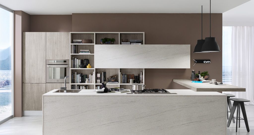 Modern kitchen cabinets