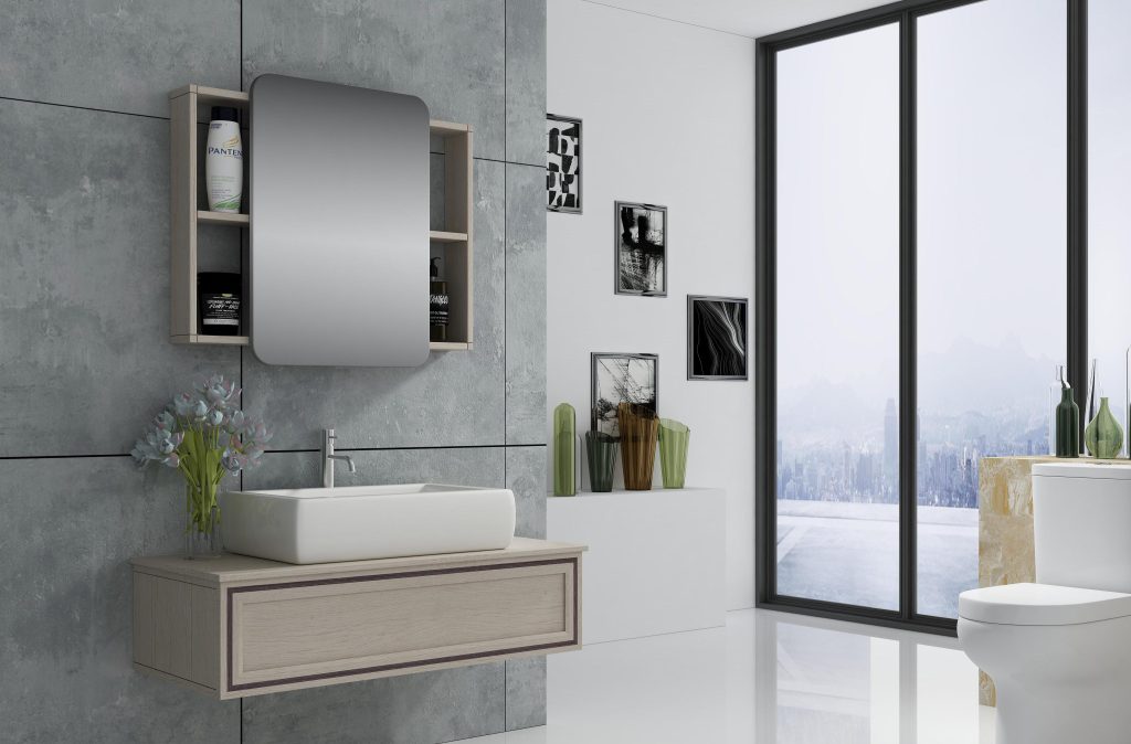 corner vanities unit