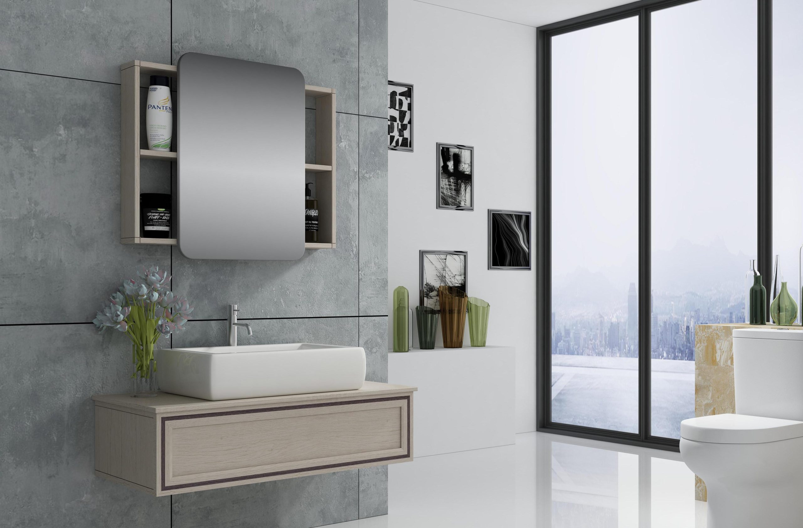 corner vanities unit