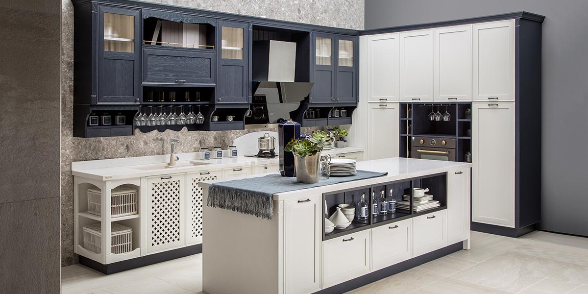 Horizontal Kitchen Cabinets