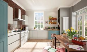 Modern Colored Cabinets