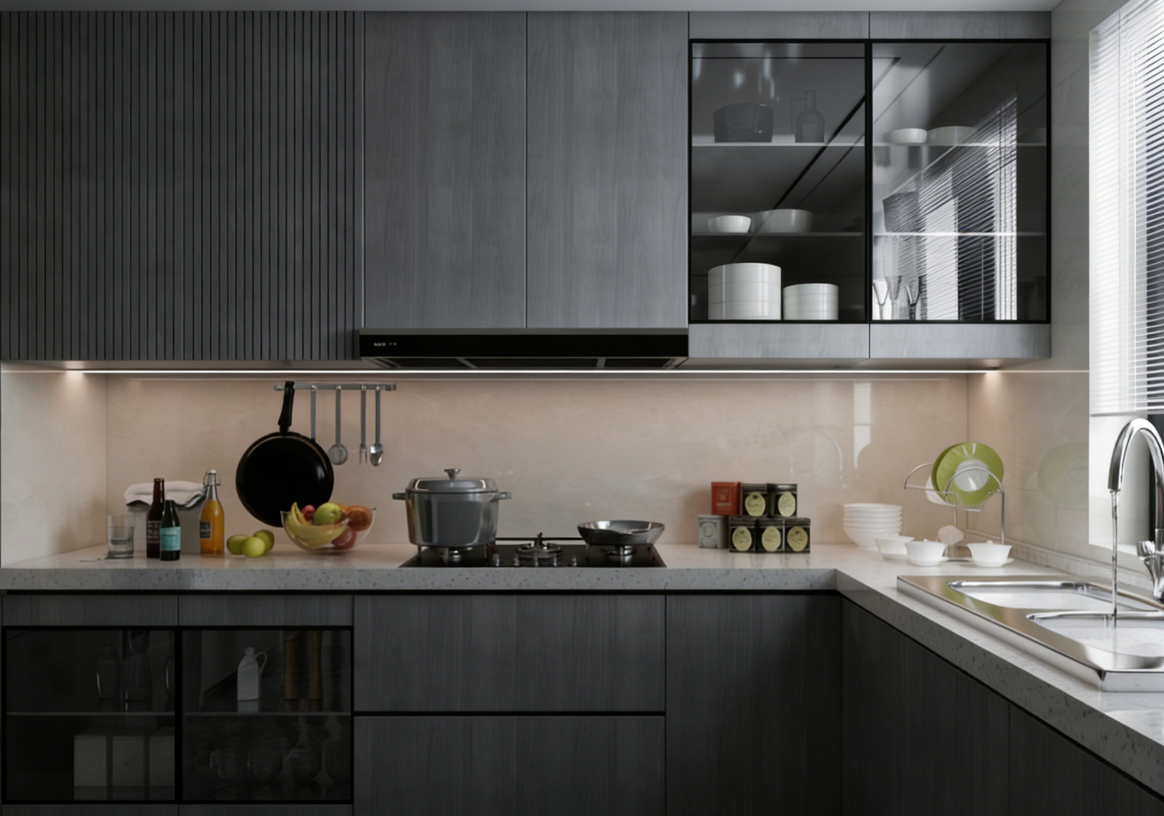 Hodedah Kitchen Cabinets