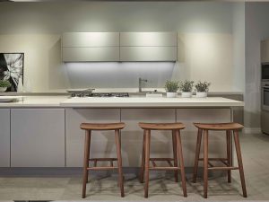 White oak cabinet