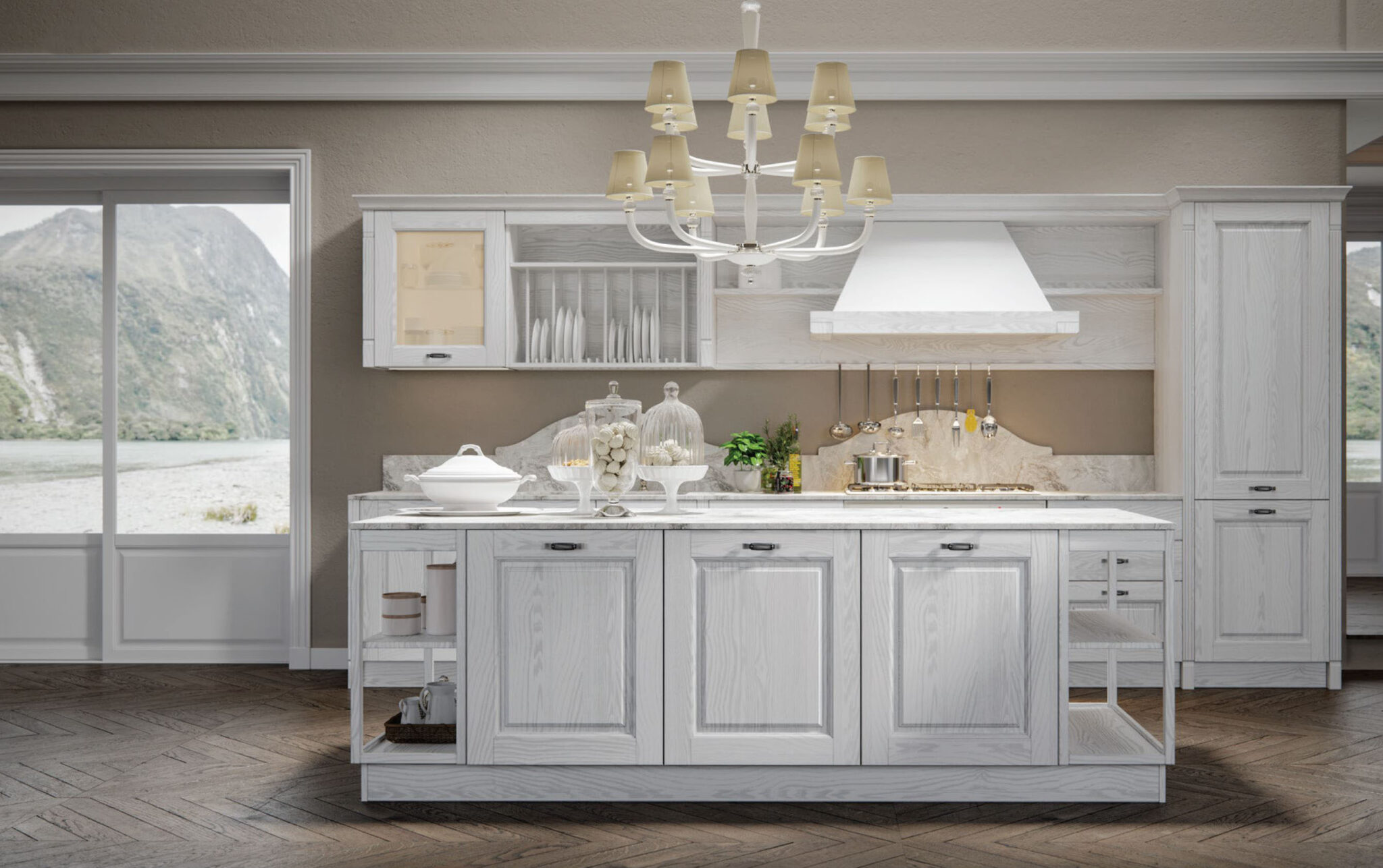 White Laminate Cabinets