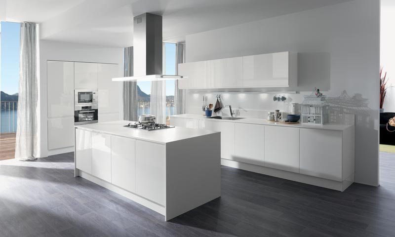 White Gloss Kitchen