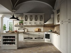 Counter Tops with White Cabinets