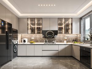 Gramercy White Cabinets