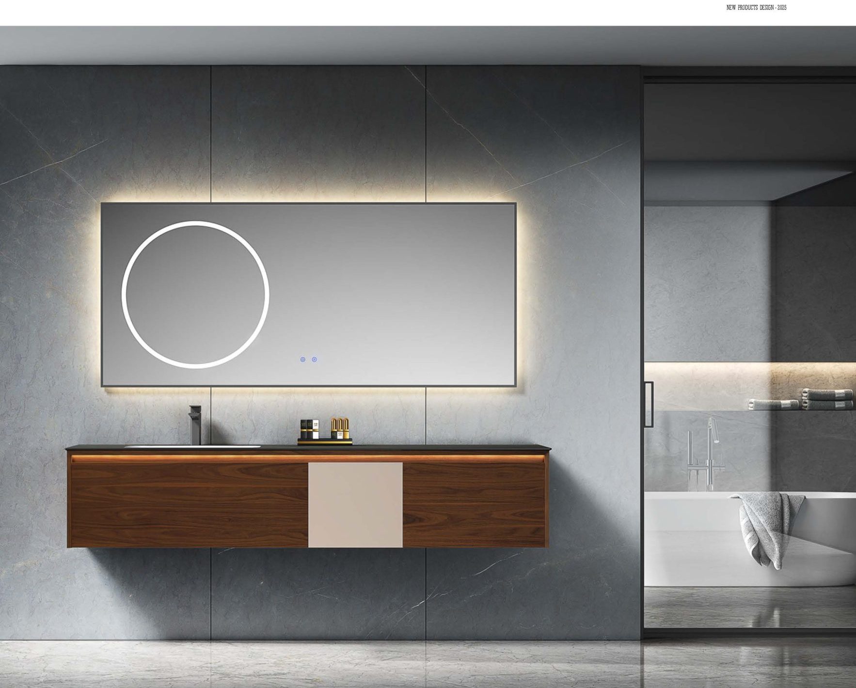 Modern bathroom vanity