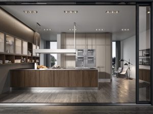 Modern Freestanding Pantry Cabinet