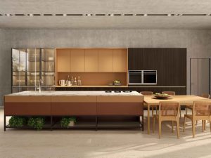 Natural Wood Kitchen Cabinets Modern