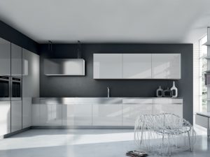 Modern Lacquer Kitchen Cabinets