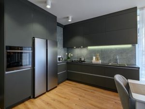 Dark Kitchen Cabinets Modern