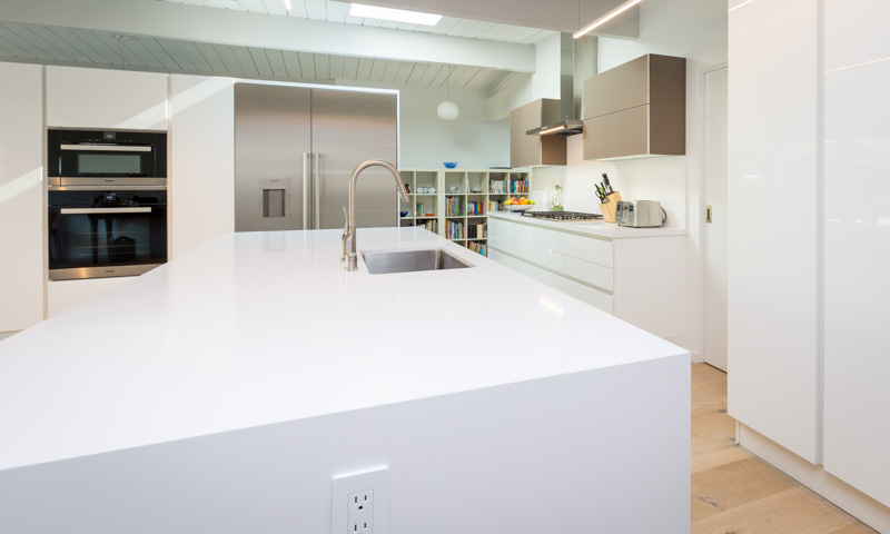 White PET Cabinet Doors