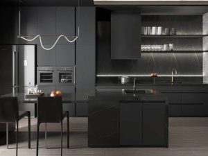 Elevate Your Culinary Space: The Modern Dark Grey Kitchen Cabinet Collection