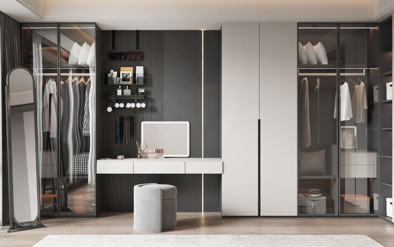 Mirrored Wardrobe