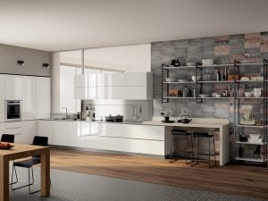 Modern Plywood Kitchen Cabinets
