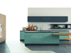 Pastel Green Modern Kitchen Cabinets Trends 2025