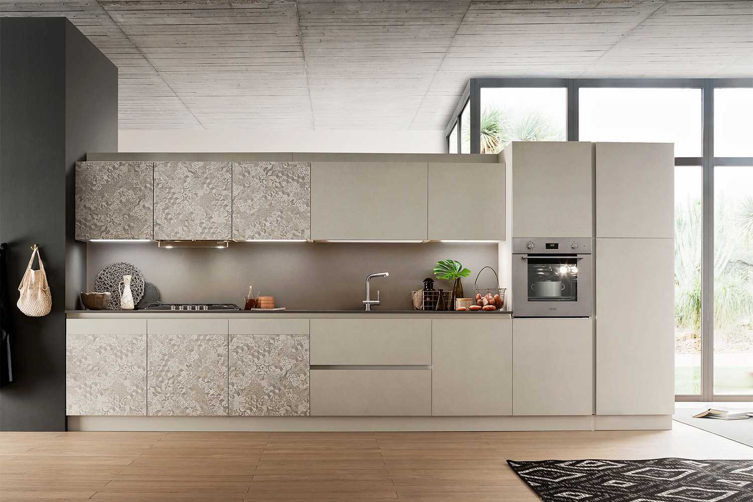 Modern Tall Corner Cabinet