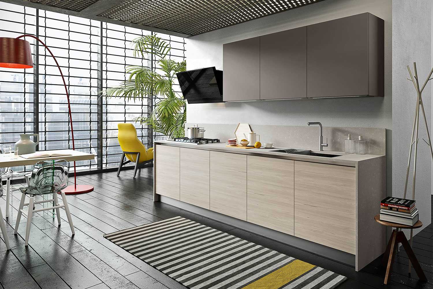 Custom Modern Kitchen Cabinets