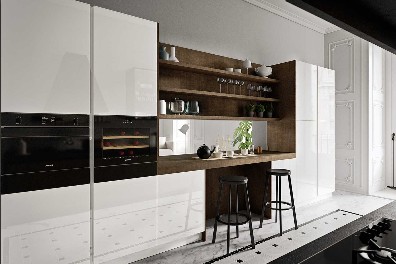 Modern Gloss Kitchen Cabinets