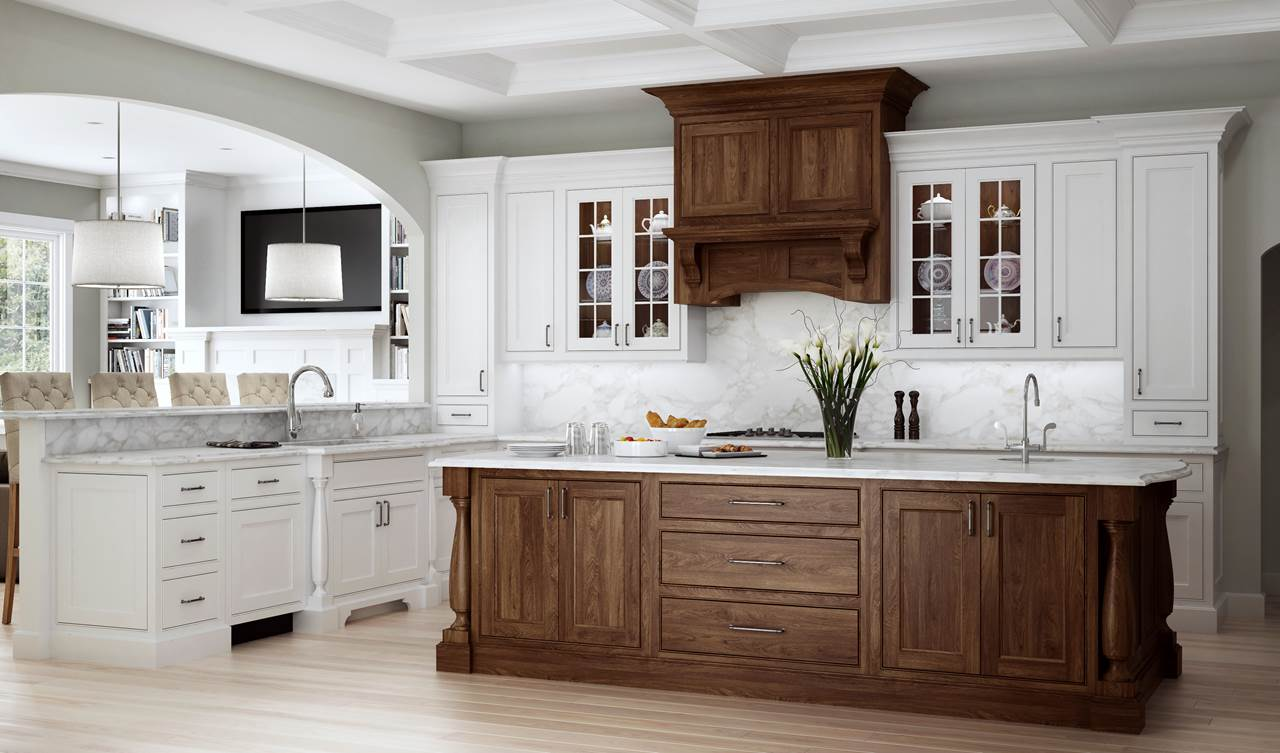 Low-Profile Modern Kitchen Cabinets