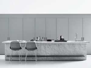 Modern Blue Kitchen Cabinets