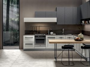 Modern Kitchen Cabinets with Adjustable Shelving
