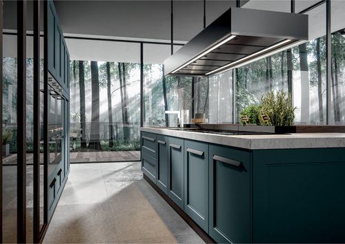 Eco-Friendly Modern Kitchen Cabinets Made of Bamboo