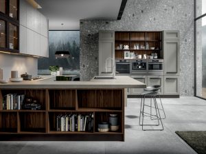 Modern Kitchen Cabinets with Integrated LED Lighting