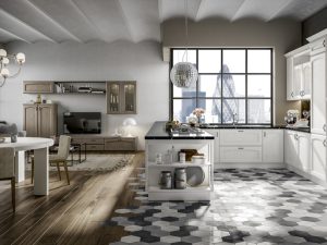 Modern Farmhouse Kitchen Cabinets with Shaker Doors