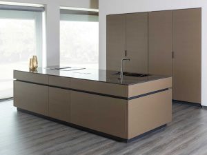 Modern Metal Kitchen Cabinets